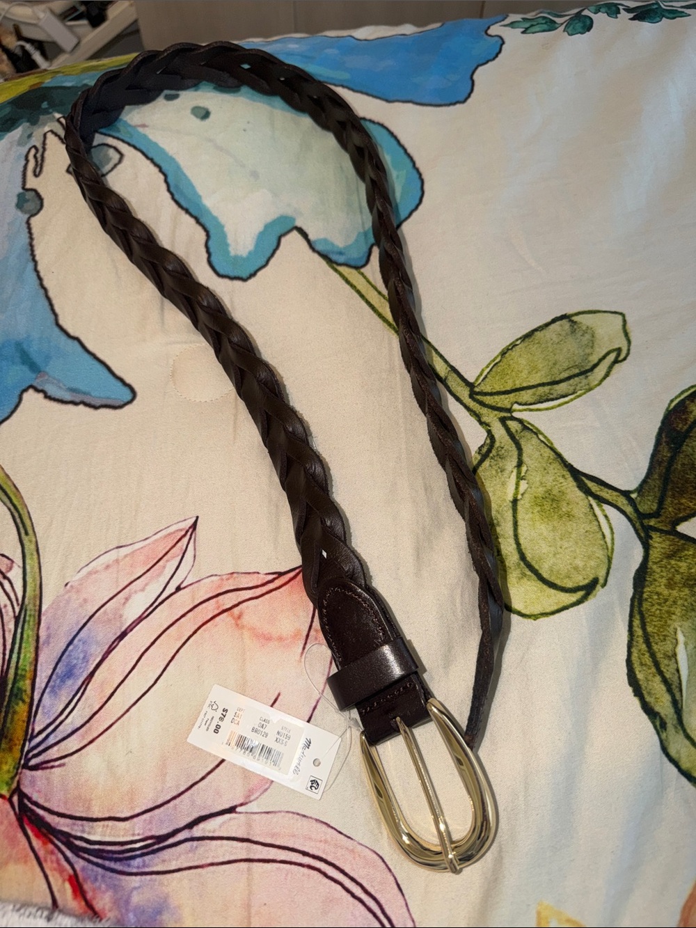 🆕 Madewell Genuine Leather Braided Belt - XXS-S